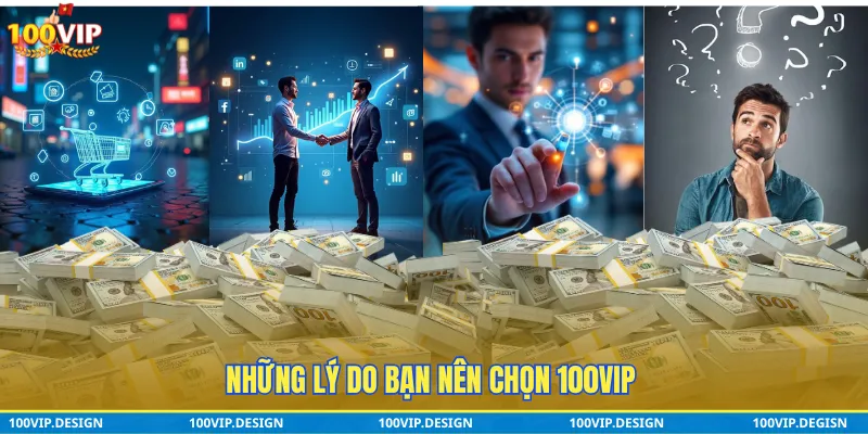 Những lý do để chúng ta chọn 100VIP